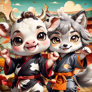 Play Kung-Fu Little Animals Online
