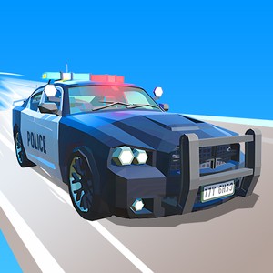 Play Police Car Line Driving Online