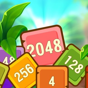 Play Tropical Cubes 2048 Online